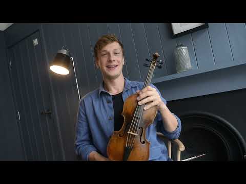 Priceless violin loaned to Shropshire musician for his debut album