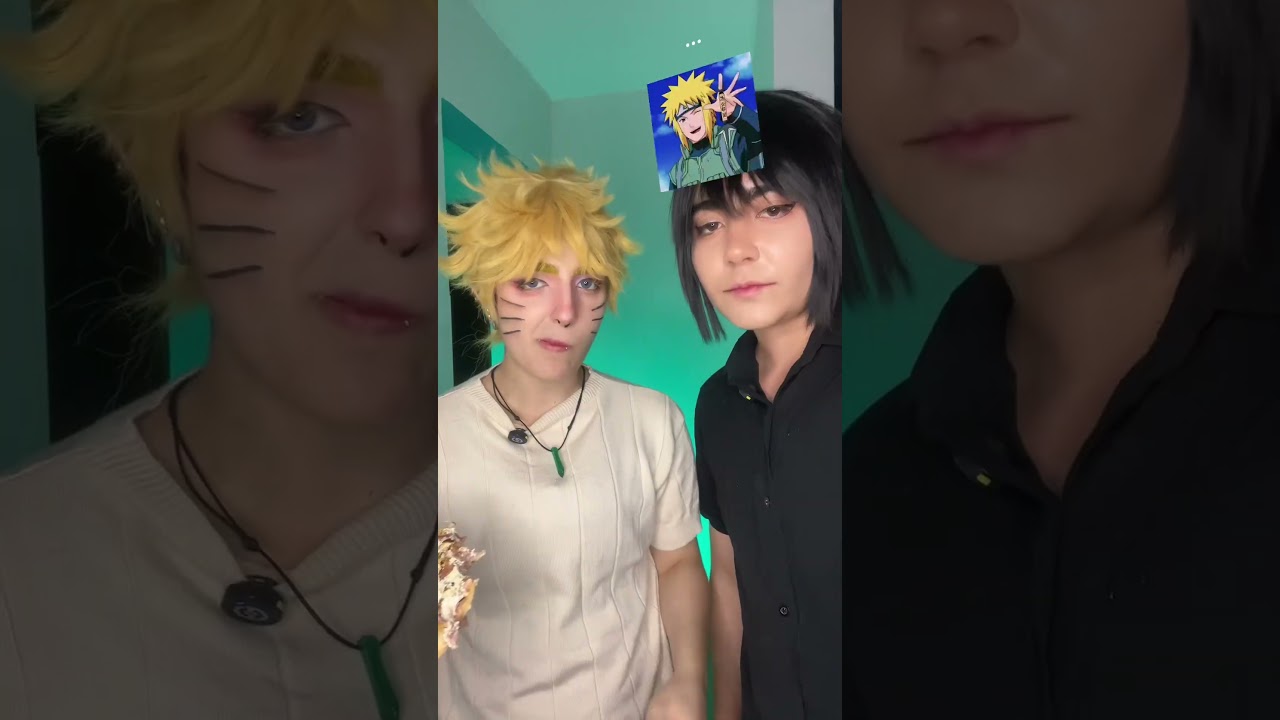 NARUTO E SASUKE TIRAM NO FILTRO!! #cosplay #naruto @Nandalorenzine