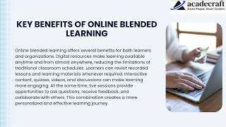 Online Blended Learning The Future of Flexible Education