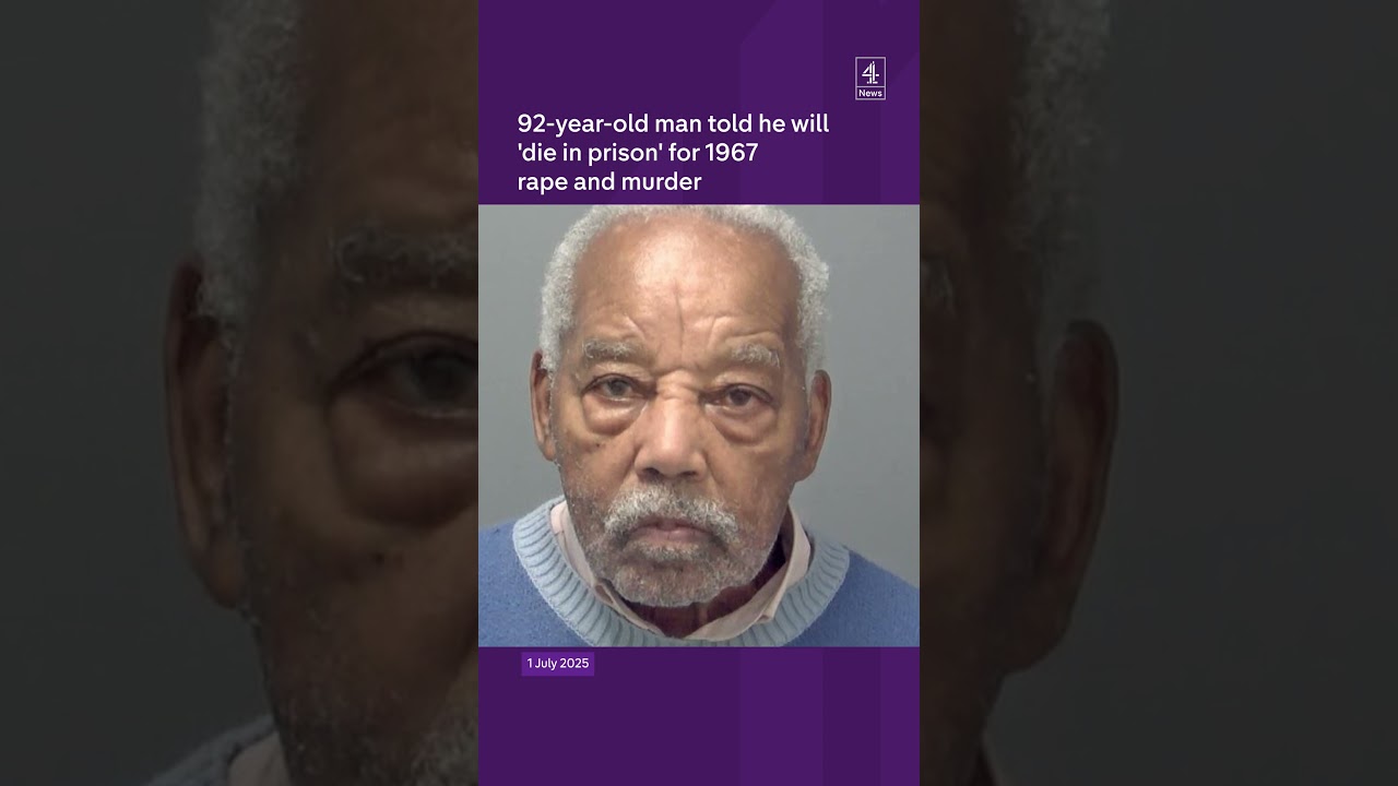 92-year-old man told he will 'die in prison' for 1967 rape and murder