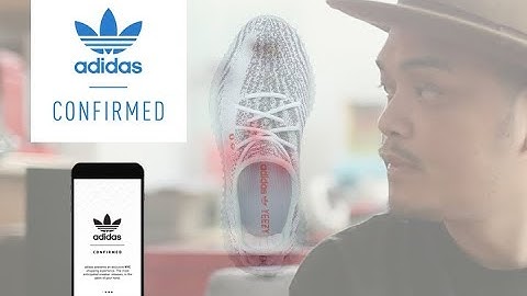 HOW DOES THE "ADIDAS CONFIRMED" APP WORK??