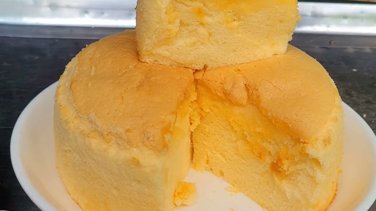 Cách làm Bánh bông lan bằng nồi chiên không dầu - Ngọt ngào và đơn giản