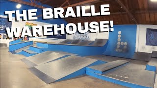 SKATING AT THE BRAILLE HOUSE WITH MY SUBSCRIBERS!