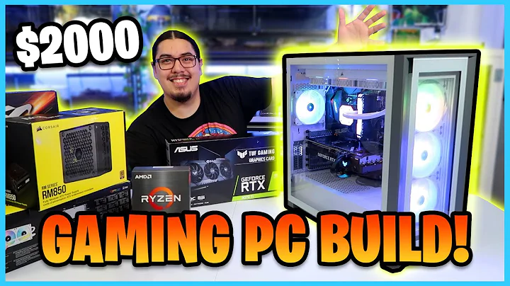 2000달러 게임 PC 조립 가이드! RTX 3070Ti, Ryzen 7 5800x - 최신 게임 PC 조립 방법