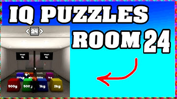 ROOM 24 IQ PUZZLES Roblox Walkthrough [Full Guide English]