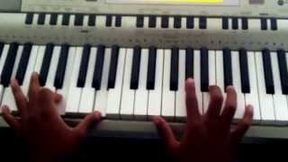 Video thumbnail of "Frank Ocean - Miss You So (Piano tutorial)"