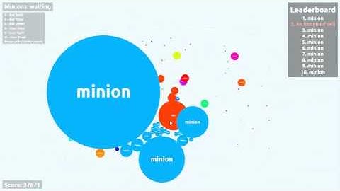 agar.io private server bots! realtime split run - read description
