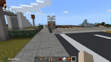 Minecraft Train crossing (Better Train)