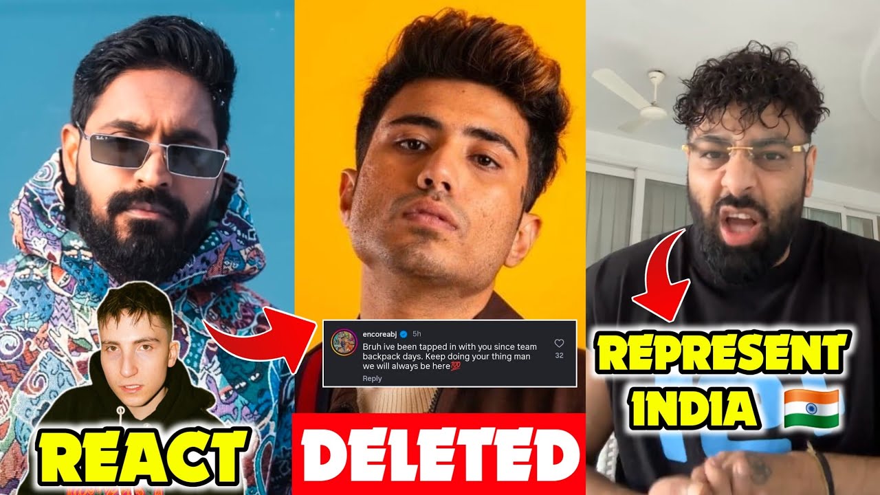 ENCORE DELETED COMMENT - TOKEN REACT | TOKEN REPLY ON EMIWAY COLLAB | BADSHAH REPRESENTING INDIA 