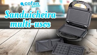 Sanduicheira Multi-usos 🥪 com placas intercambiáveis Cofan home
