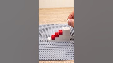 Breaking glass by stop motion #lego #asmr #games #minecraft #animation #stopmotion #art