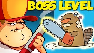 Swamp Attack - INSANE BOSS LEVEL - Chainsaw Beaver Boss Episode 1 