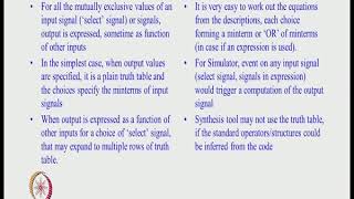 Concurrent statements and Sequential statements