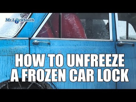 How To Unfreeze A Frozen Car Lock Mr Locksmith Video