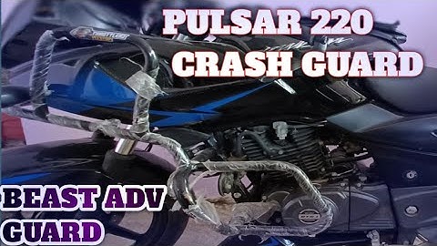 Pulsar 220/180f Crash Guard Installation | Throttlerz pitstop