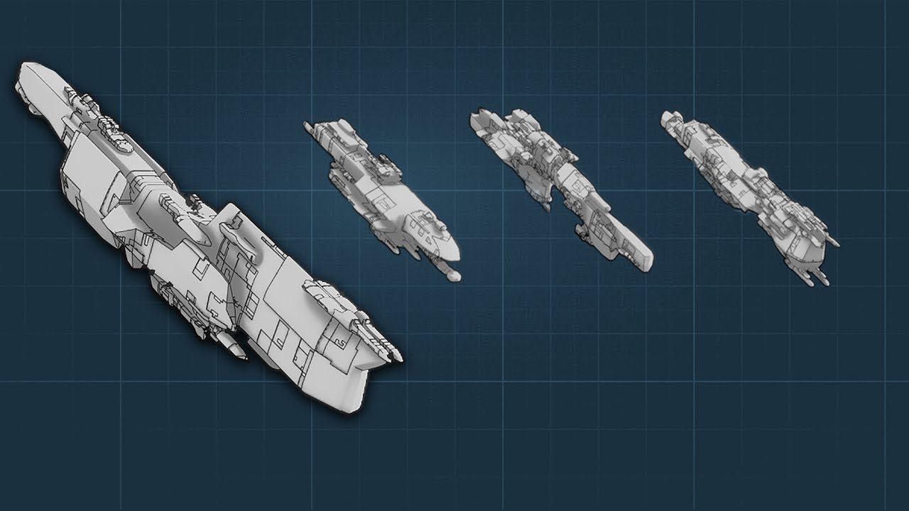 Spaceship Blender Model