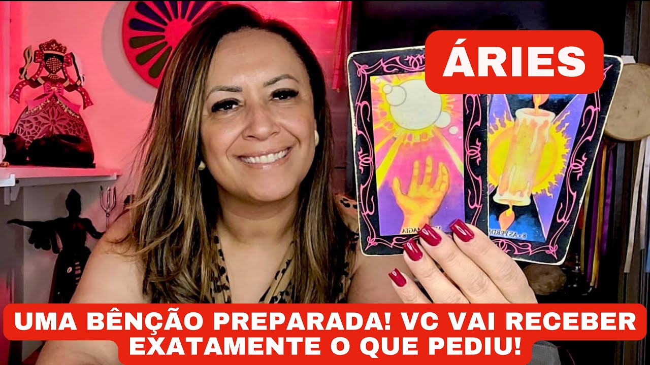 ÁRIES ♈️ UMA BÊNÇÃO PREPARADA PARA SER ENTREGUE! “EXATAMENTE O QUE VC PEDIU”!o