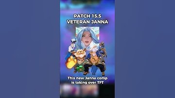 NEW TFT MENTOR JANNA COMP PATCH 15.5! #tft #league of legends #tftmobile #teamfighttactics #janna
