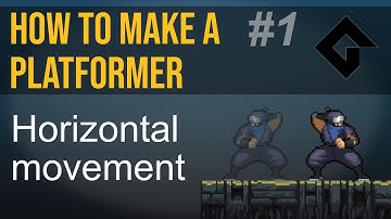 How to make a platformer in Gamemaker (the easy way) #1