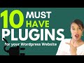 10 Must HAVE WordPress Plugins 2020 | Especially for Beginners | Plugins for WordPress