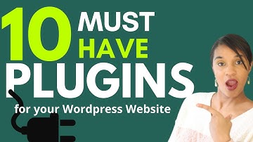 10 Must HAVE WordPress Plugins 2020 | Especially for Beginners | Plugins for WordPress