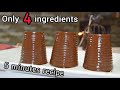 Chocolate pudding recipe | Eggless best chocolate pudding | chocolate panna cotta | Chachis Guide