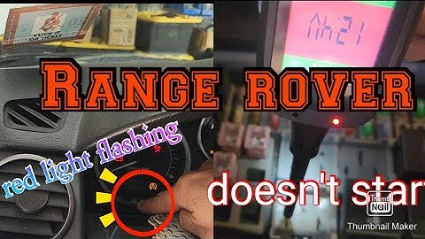 2005 Range Rover Doesn