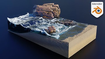 Blender Beach Waves | FLIP Fluids