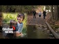 Family of missing Alberta 6-year-old Darius MacDougall revisit last place they saw him