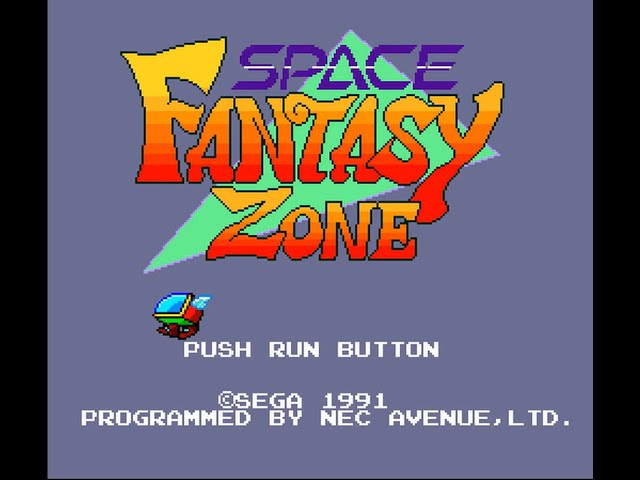 「ｐｃエンジン　ちらし　スペースファンタジーゾーン」 pcエンジン ちらし スペースファンタジーゾーン」 PCエンジン