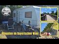 Bayerischer Wald mit dem Wohnwagen 🇩🇪 | KNAUS Campingpark Viechtach, Sommerrodelbahn &amp; Waldwipfelweg