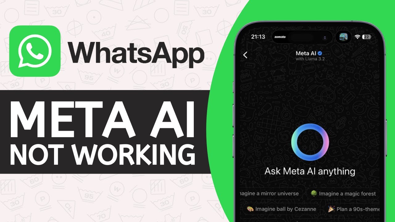 How to Solve Meta AI Not Working on WhatsApp - Fix Meta AI Not Working ...