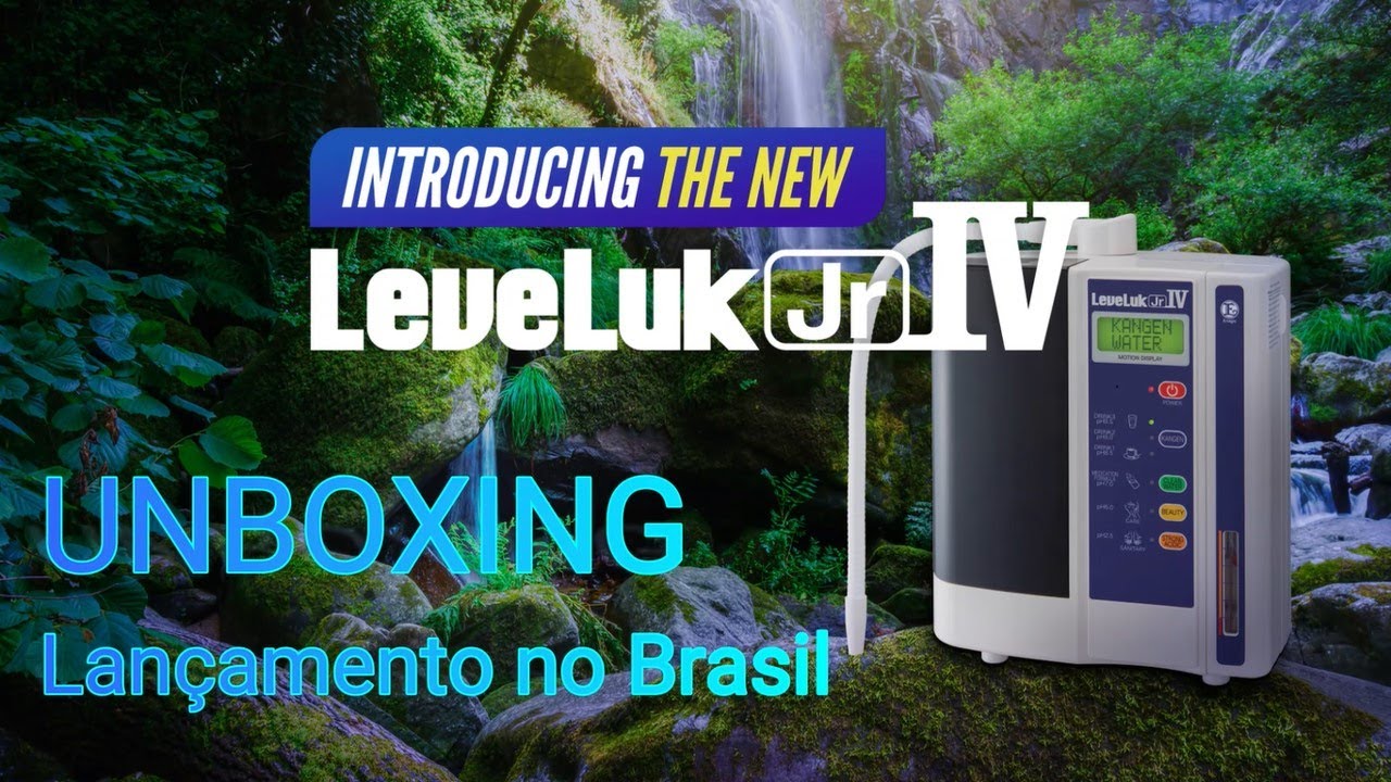 "Unboxing" da máquina Leveluk Júnior 4 - Lançamento Enagic Japão