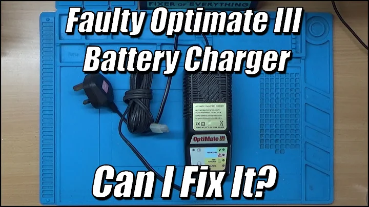 Faulty Optimate III Battery Charger | Can I Fix It?
