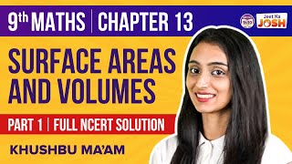 Surface Areas and Volumes Class 9 Maths NCERT Solutions (Chapter 13) | CBSE Class 9 Exams | BYJU'S