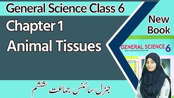 Class 6 Science Chapter 1 - Animal Tissues - 6th Class General Science Chapter 1