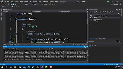 سي شارب - الدرس 7 - المصفوفات Arrays