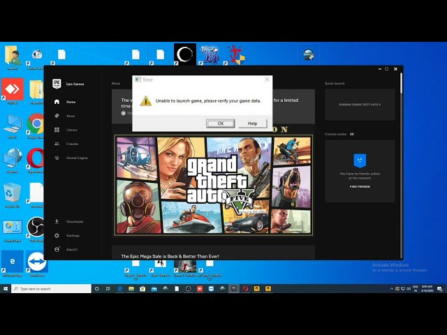 Can't launch GTAV from Epic Games : r/GrandTheftAutoV_PC