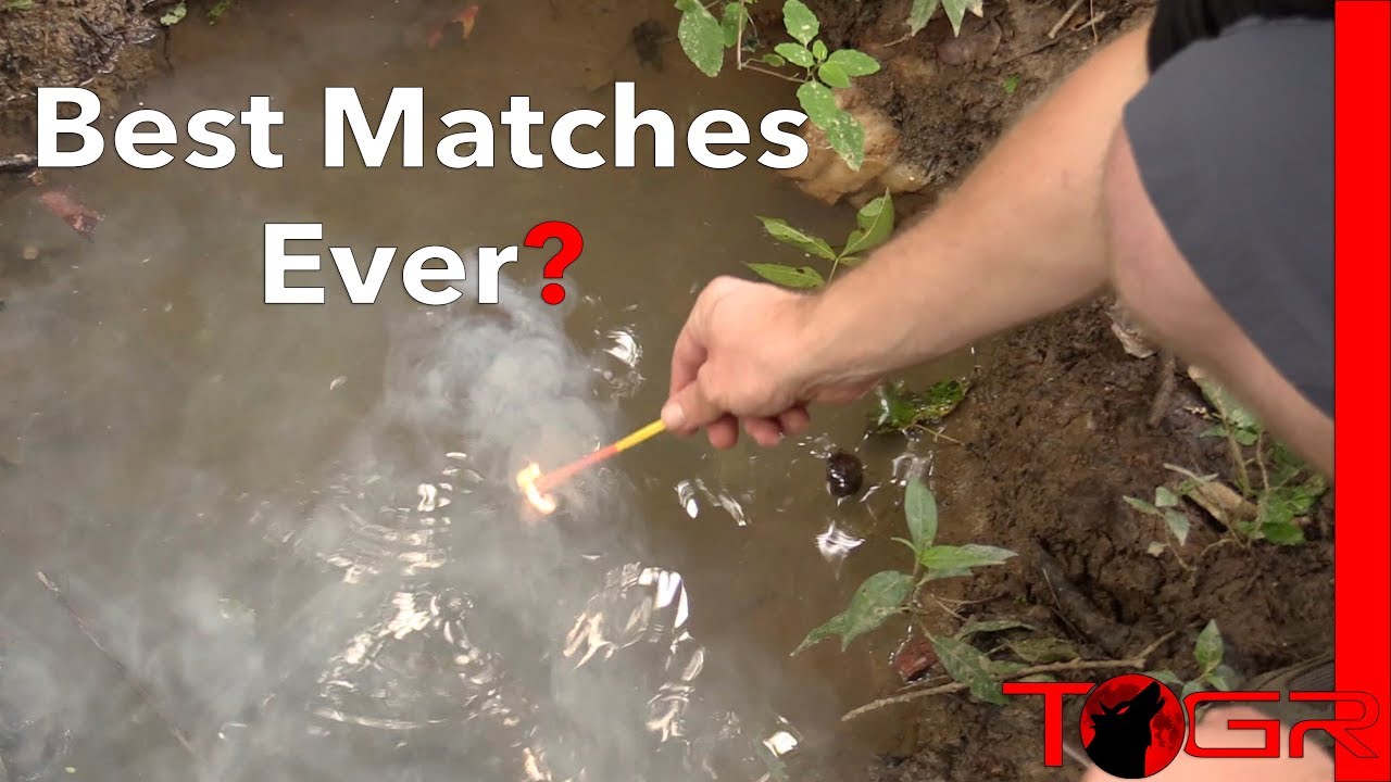 The Best Outdoor Match? UCO Titan Stormproof Matches Review YouTube