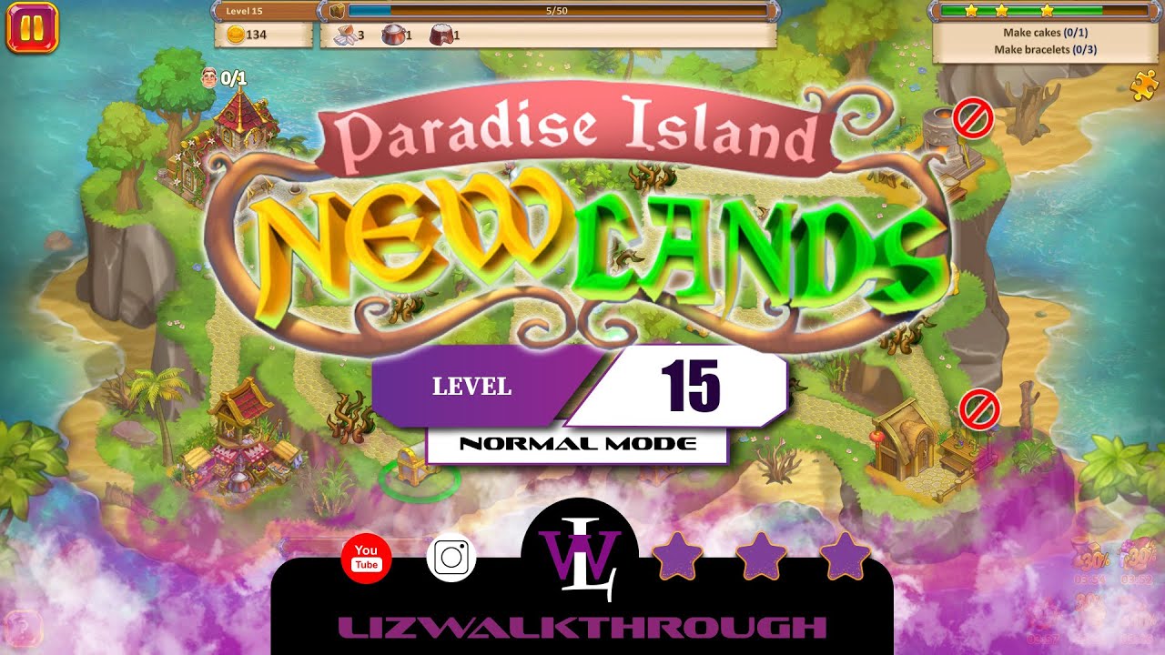 New lands 3. Wonderland Theme Paradise Island.