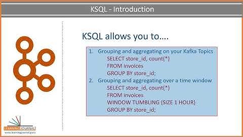 Kafka SQL Core Concepts