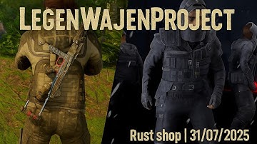 Rust Skins | Shop 31/07/2025 #rust #rustgame #rustskins