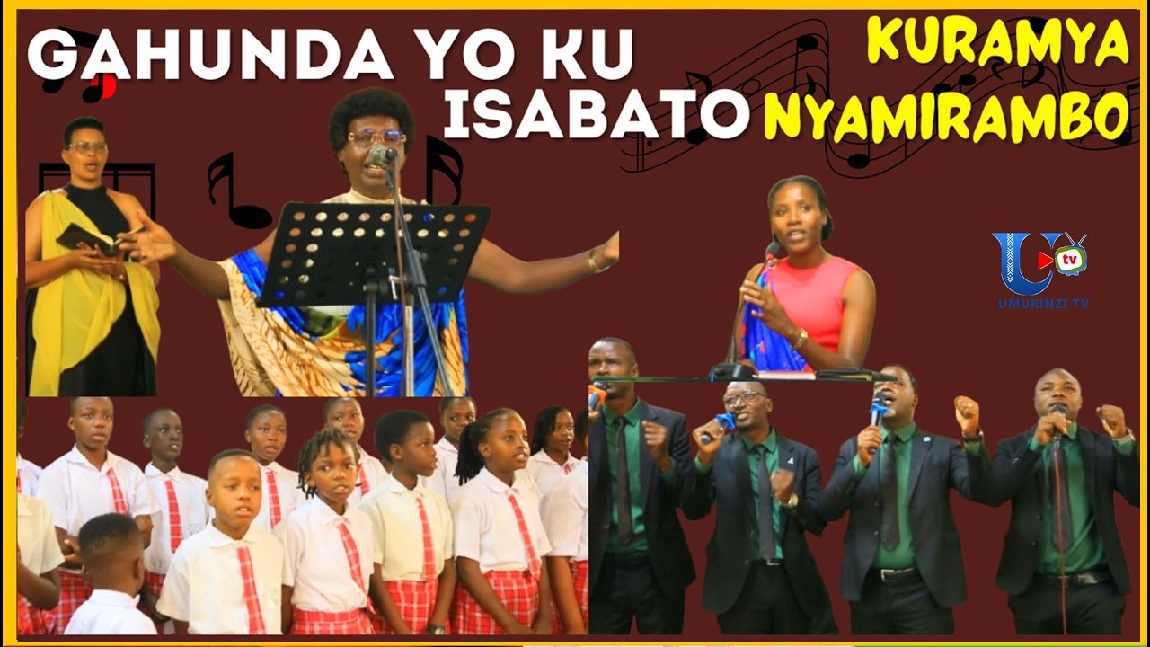 KU ISABATO : Gahunda yo kuramya na Chorale UMUNEZERO, KAS & KABAGWIRA Josephine i Nyamirambo