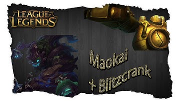 League of Legends - URF [Maokai + Blitzcrank]
