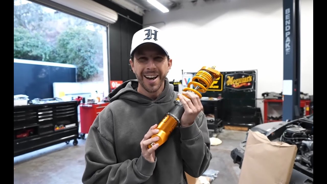TJ Hunt's SakeBomb Garage X Kraken X FPSpec Ohlins C6 Corvette Suspesnions Kit