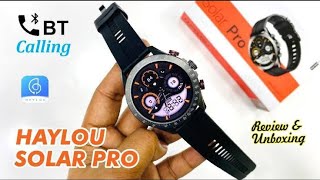 Haylou SOLAR PRO Smart Watch review and unboxing/28+ new special Features