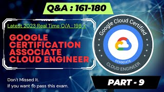 Google Associate Cloud Engineer Exam Part -9 | 20 Real Practice Q&A Latest 2023|#gcp #google #clouds