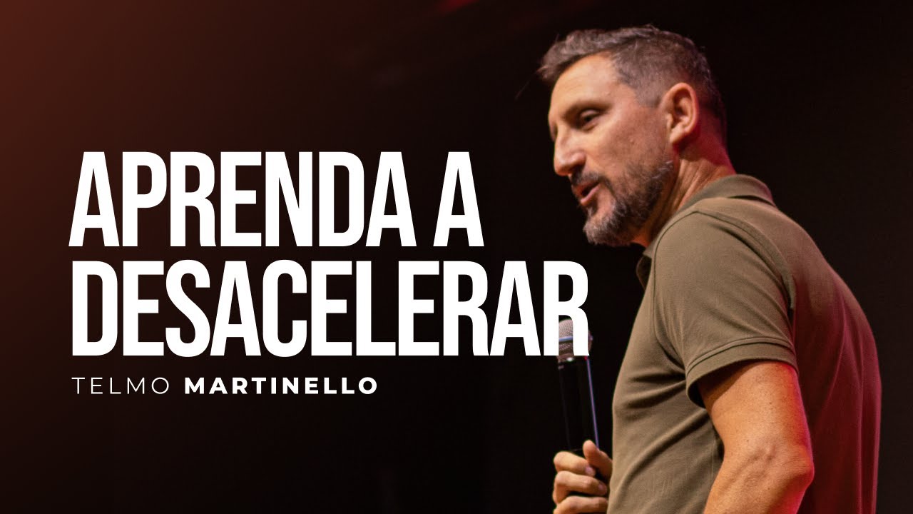 Não é errado desacelerar | Pr Telmo Martinello