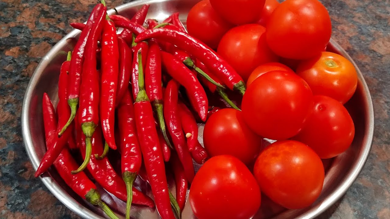 పండుమిర్చి టమాటో పచ్చడి 5ని||లో ఇలా చేసుకోండి దీని రుచి జన్మలో మరిచిపోరు బలే ఉంటుంది Mirchi Pachadi