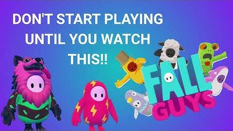 FALL GUYS GUIDE-EVERY MINIGAME EXPLAINED!! +TIPS AND STRATEGIES TO WIN EVERY GAME!!